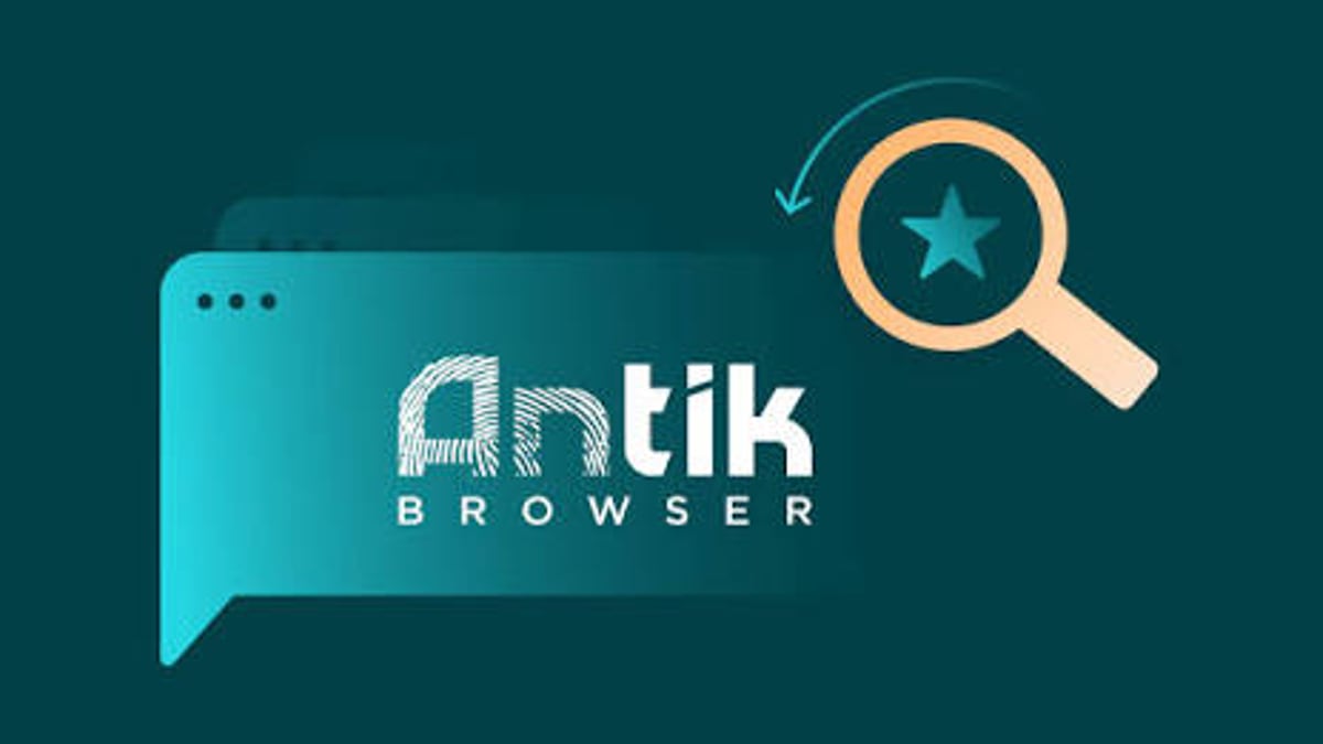 Antik Browser Review 2025: Features, Pricing & Multi-Account Use - workflow example
