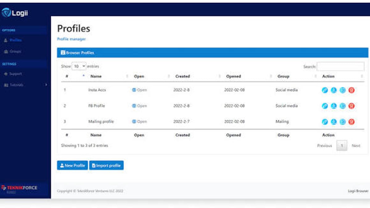 Logii Browser Review 2025: Anti-Detect Multi-Account Tool - feature overview