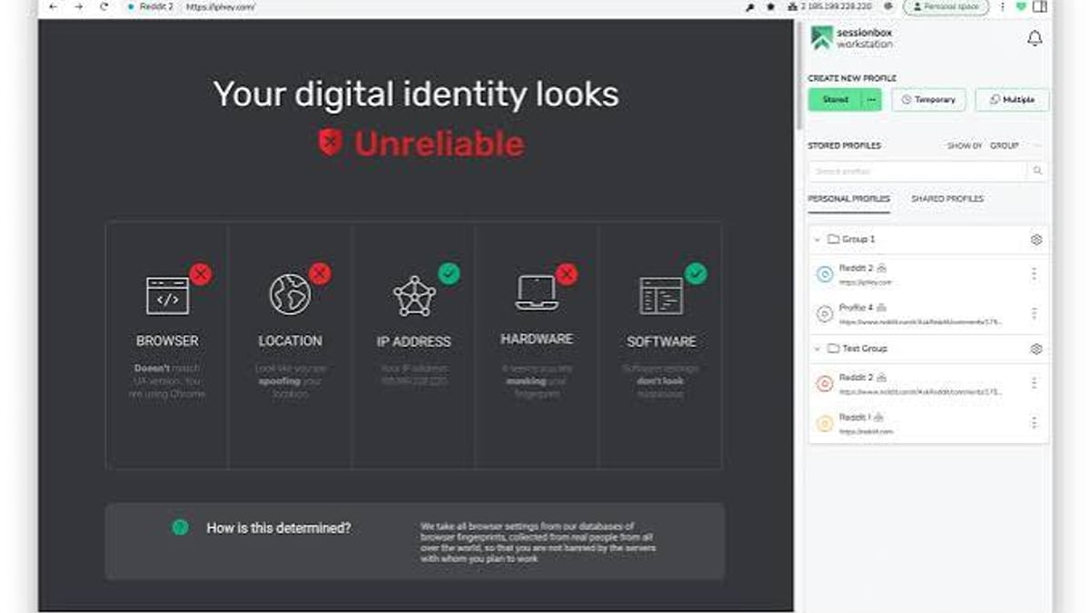 SessionBox One Review 2025: Features, Pricing & Multi-Account Guide - workflow example